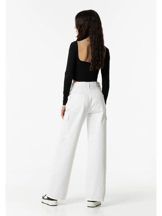 Kids' Denim Pants White