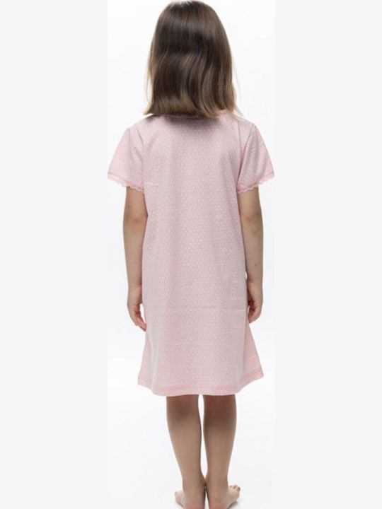 Galaxy Kinder Nachthemd Sommerlich Pink