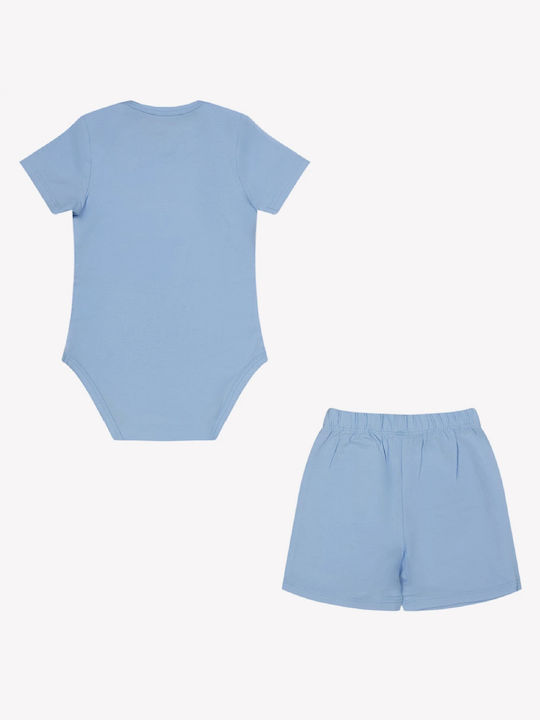 Guess Set Baby Strampler Blau