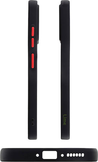 Lime Back Cover Plastic / Silicone Black (Xiaomi Redmi A3)