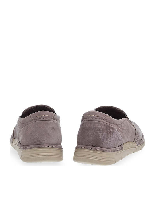 Δερμάτινα Ανδρικά Slip-On Μπεζ
