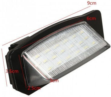 Mitsubishi Electric Kennzeichenbeleuchtungen LED für Mitsubishi Lancer / Outlander 2Stück