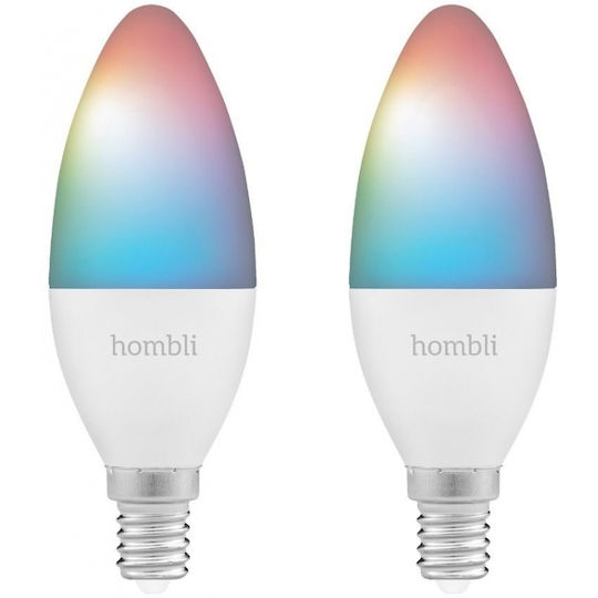 Hombli Smart Bulb LED 4.5W for Socket E14 RGB