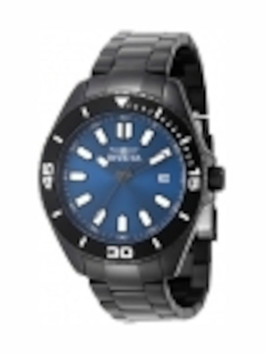 Invicta Invicta Pro Diver Ρολόι Μπαταρίας με Μεταλλικό Μπρασελέ Invicta Invicta Pro Diver Ρολόι Μπαταρίας με Μεταλλικό Μπρασελέ