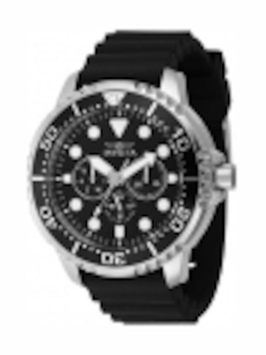 Invicta Invicta Pro Diver Ρολόι Μπαταρίας με Καουτσούκ Λουράκι Invicta Invicta Pro Diver Ρολόι Μπαταρίας με Καουτσούκ Λουράκι