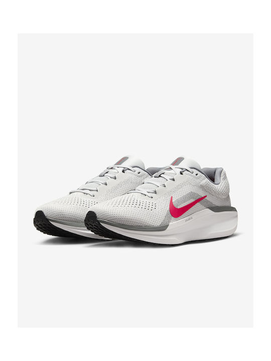 Winflo 11 Sport Shoes Running Photon Dust / Smoke Grey / Light Smoke Grey / Fire Red