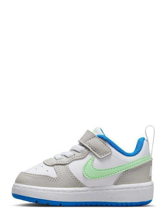 Court Borough Παιδικά Sneakers με Σκρατς Λευκά DV5458-005