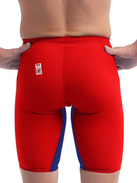 Speedo Fastskin Lzr Pure Valor 2.0 Ανδρικό Αγωνιστικό Jammer Μαγιό Κολύμβησης Κόκκινο