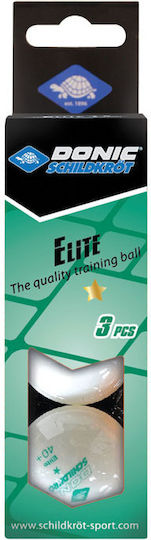 Donic Elite SSB0107 Μπαλάκια Ping Pong 3τμχ