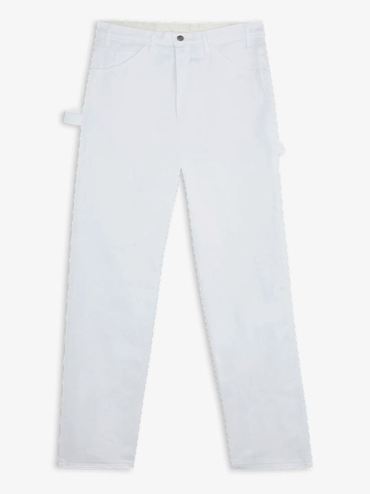 Trousers in Relaxed Fit White