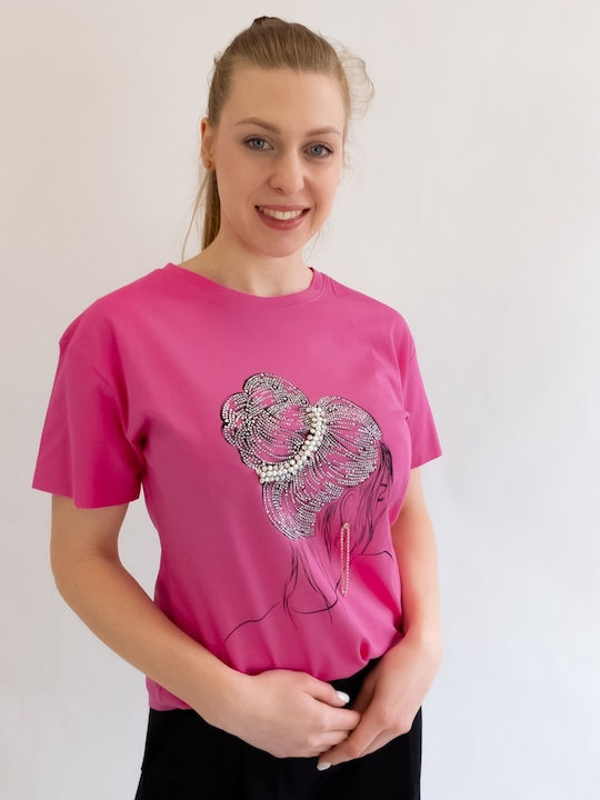 Brak Femeie Tricou Fuchsia