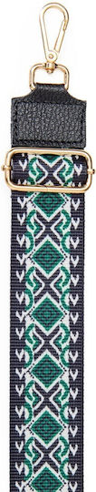 Verstellbarer Taschenriemen Im-1009 Schwarz-Grün