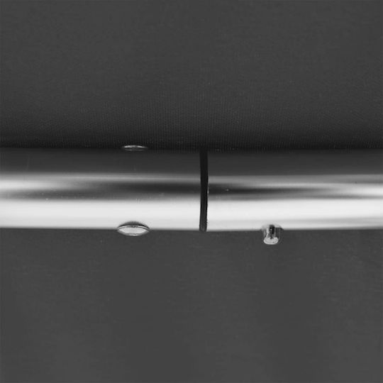 vidaXL Aluminium Boat Canopy L236xW199xH135cm Black