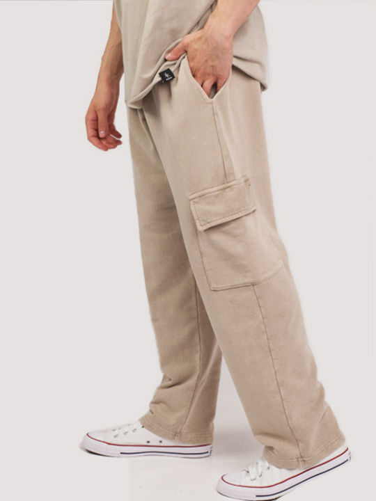 Shaikko Men's Sweatpants Brown