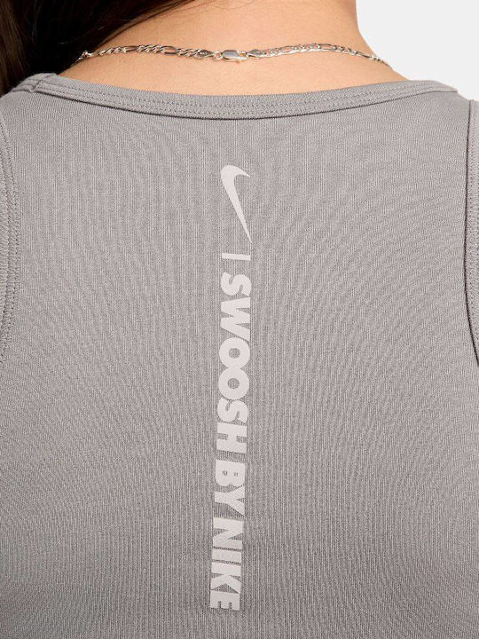 Sportswear Women's Athletic Blouse Sleeveless Gray