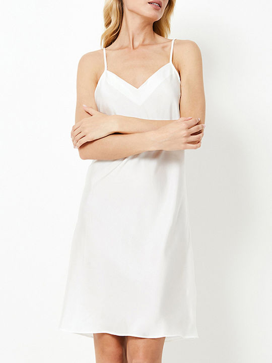 Aruelle Summer Women's Nightdress White