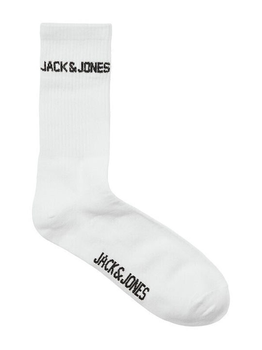 Jack & Jones Bărbați Șosete White 3Pachet