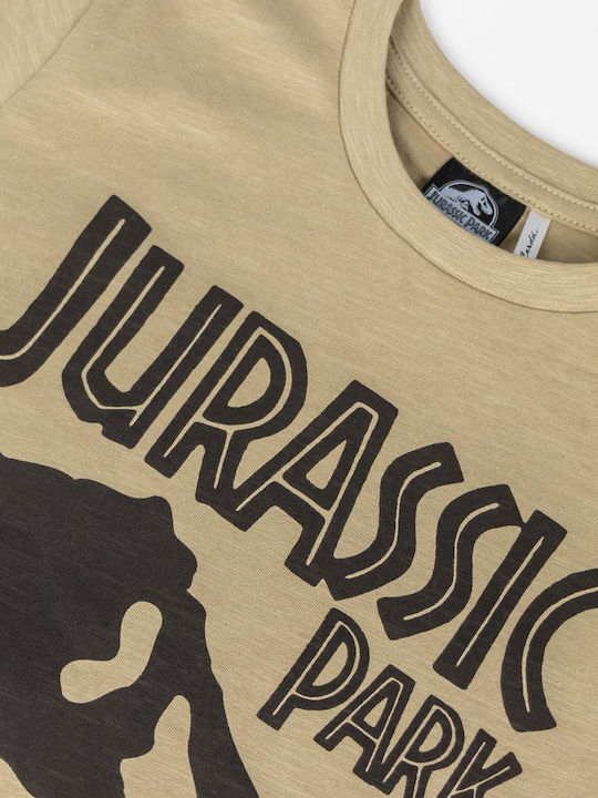 Kinderoberteile Kurzärmelig Khaki Jurassic Park