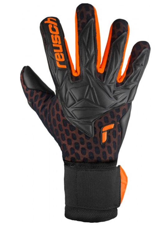 Reusch Attrakt Gold X Airvent Γάντια Τερματοφύλακα Ενηλίκων Μαύρα