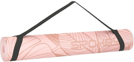 Spokey Covor de exerciții fizice Yoga Roz (183x61x0.4cm)