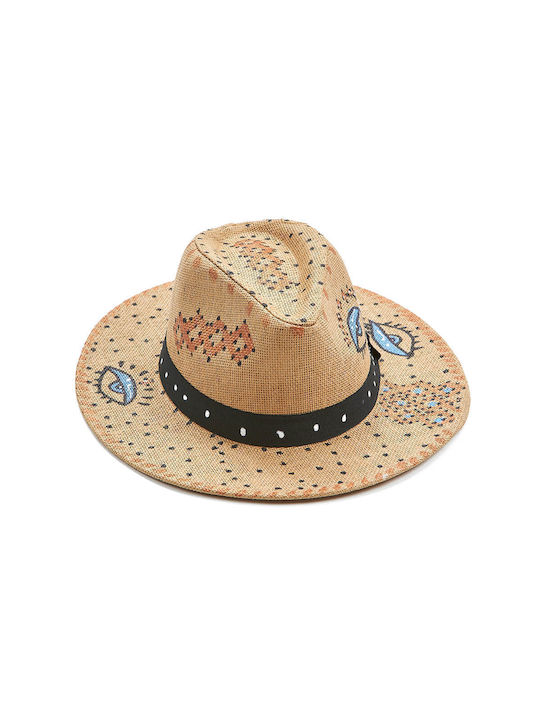 Verde Wicker Women's Hat Beige