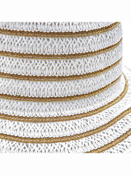 Verde Wicker Women's Hat White