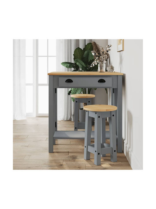 Stool for Bar Outdoor Grey