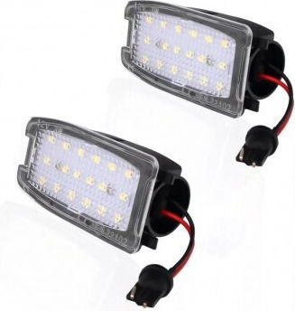 Lumini pentru plăcuțele de înmatriculare Lumini LED pentru BMW Magazin online / Serie 4 Land Rover Descoperire / Freelander / Range Rover / Range Rover Sport 2buc