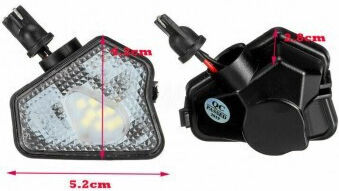 Φώτα Πινακίδας Led για Mercedes-Benz GLA / GLK / C Class 2τμχ