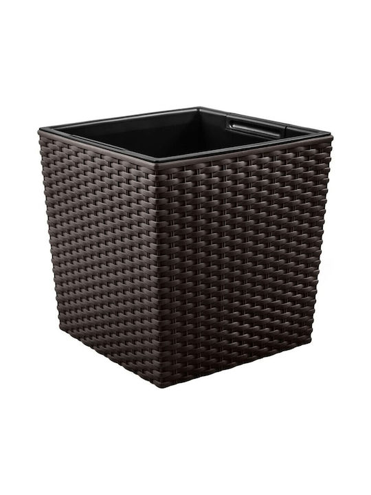 Blumentopf Rattan Braun Blumentopf Rattan Braun