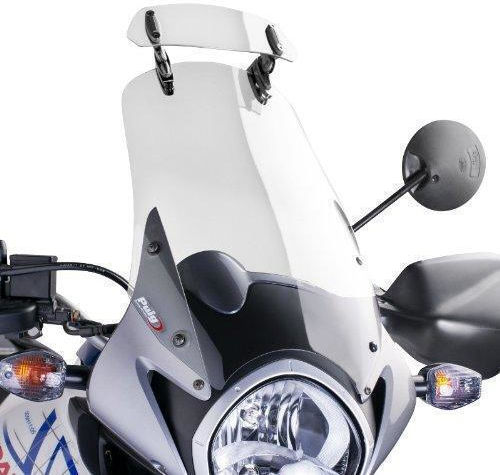Puig Motorcycle Windshield & Windscreen Visor Extender for BMW R 1250 GS for Ducati Multistrada for Honda Crossrunner / Tiger / XR for Kawasaki Versys 1000 for Triumph Tiger / Tiger 800 for Yamaha XC 6375W