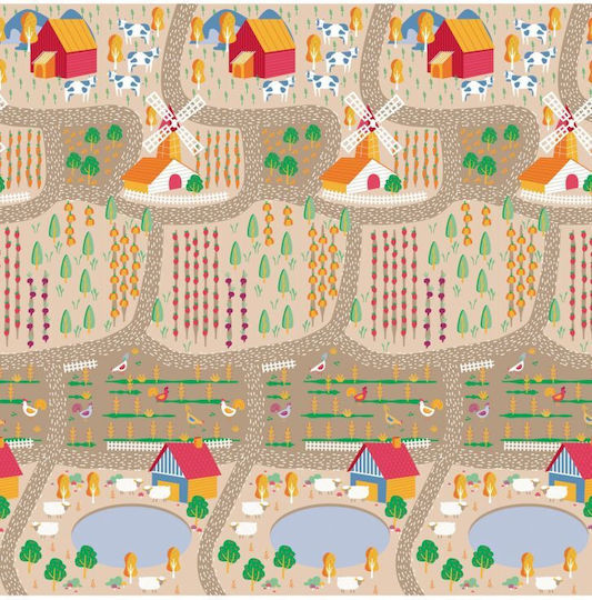 Asalvo Covoraș de Activități pentru 0++ Luni (LxlxÎ) 200x180x1.2cm