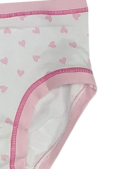 Cotonella Set of Kids' Briefs Hearts, 3pcs