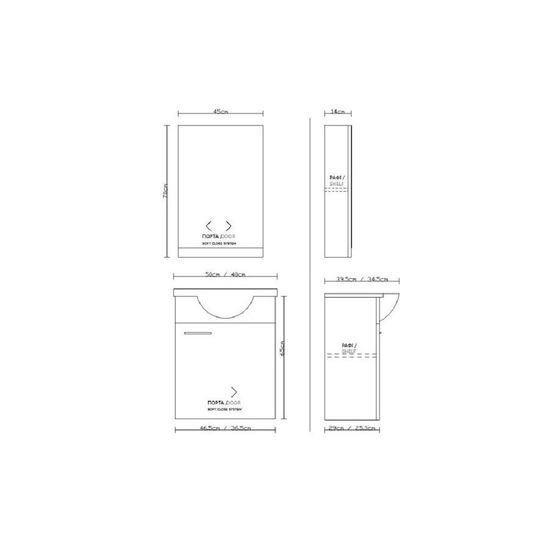 Savvopoulos Countertop with Sink & Mirror with Light Green