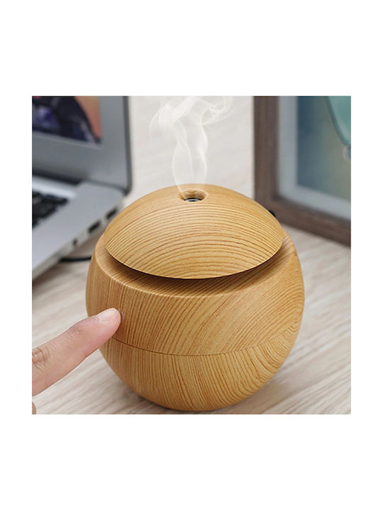 Aromatherapy Led Συσκευή Αρωματοθεραπείας Υπερήχων με Χρονοδιακόπτη 200ml E135