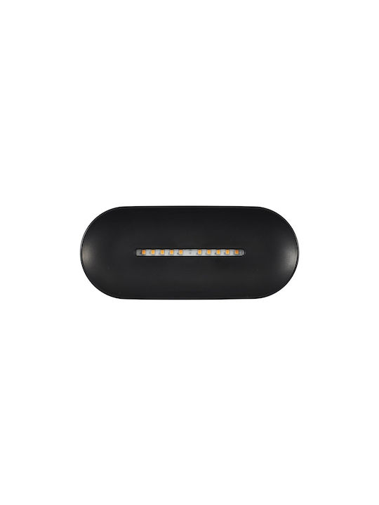 The Home Deco Factory Led Συσκευή Αρωματοθεραπείας Μαύρη 180ml VE6068
