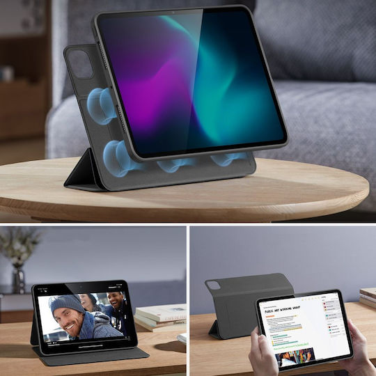 ESR Rebound Hybrid Umschlag Rückseite Robust Schware (iPad Pro 2024 11")