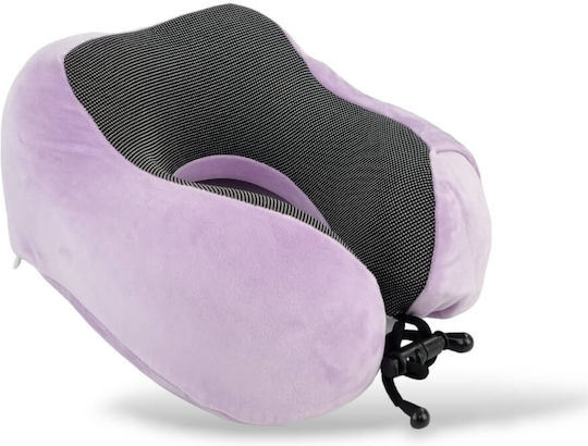 Μαξιλάρι Ταξιδίου Memory Foam Mcan M-13 Λιλά