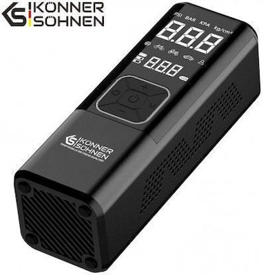 Könner & Söhnen Car Tire Pump KS P20 150PSI with Cable 12V