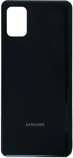 Samsung Καπάκι Μπαταρίας Μαύρο για SAMSUNG A315F Galaxy A31
