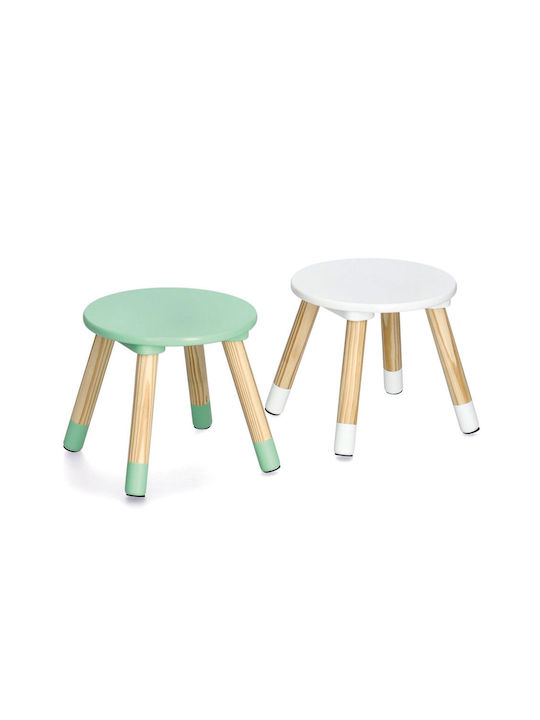 Kids Table Set with Multicolour Chairs Zeller