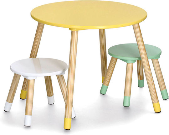Set Mese Pentru Copii Cu Scaune Multicolore Zeller