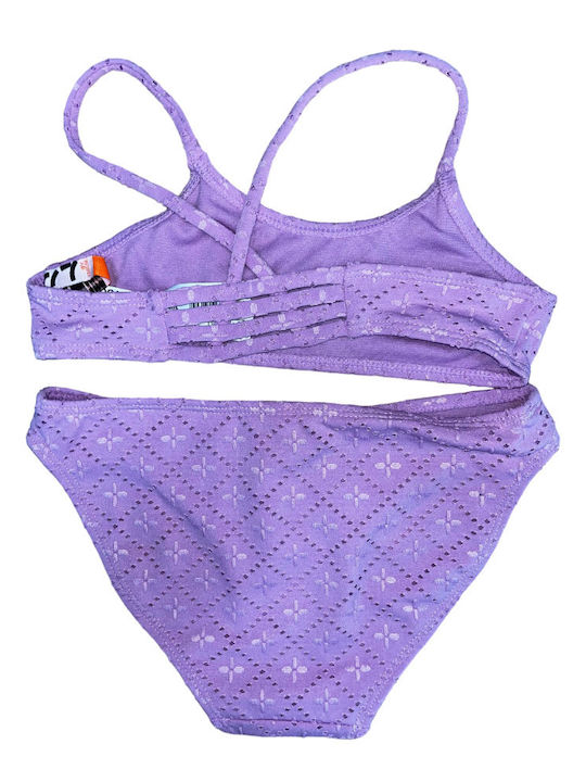 Losan Kinder Badeanzug Bikini LILA