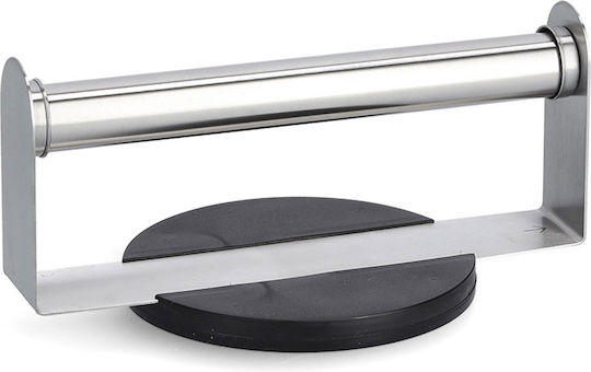 Zeller Metallic Paper Towel Holder Silver 17x17x30cm 24857
