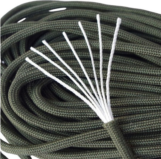 Snur Paracord Premium Ideallstore Green 30 M