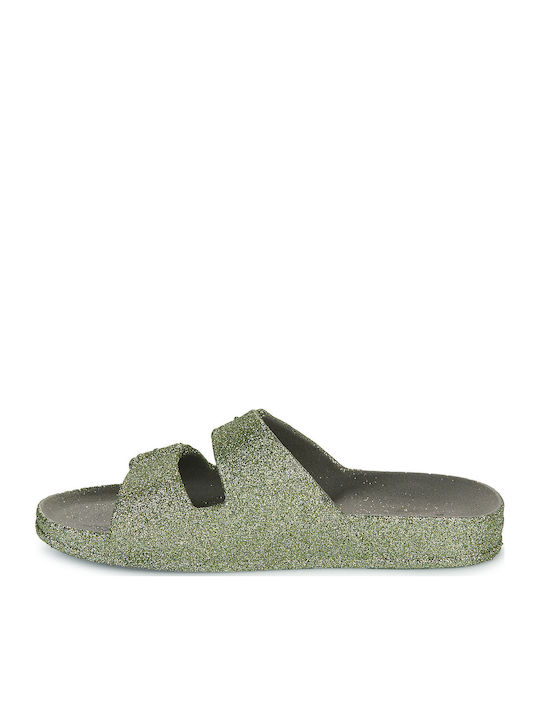 Șlapi În Stil Sandale Kaki