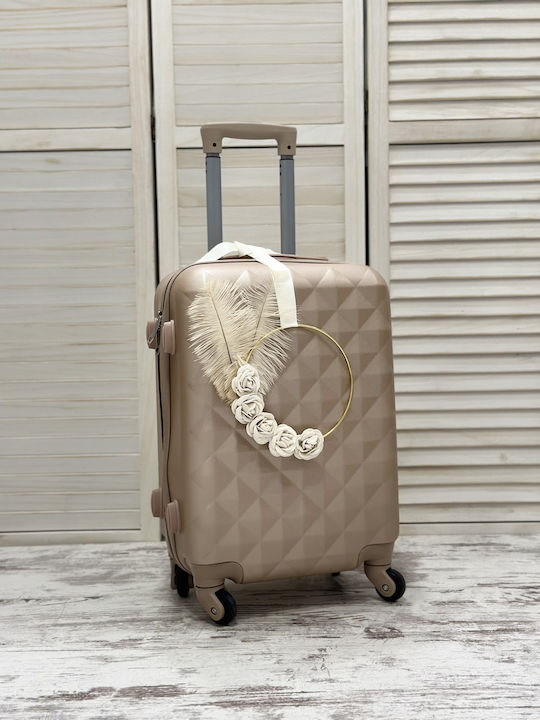 Carousel Complete Baptism Set for Girls with "Wreath Flowers Feathers" Theme - Tho-061 Suitcase, 15 Pieces