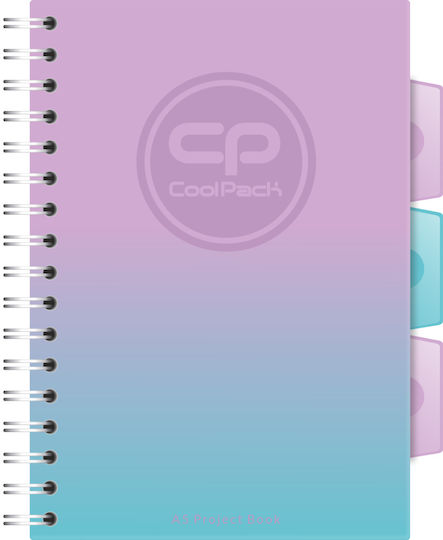 Coolpack Спирал Тетрадка На райета A5 200 Листа Многоцветен 1бр