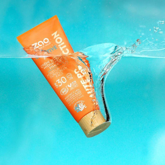 Zao Organic Makeup Intuitive Skin Αδιάβροχη Αντηλιακή Κρέμα Προσώπου SPF30 50ml
