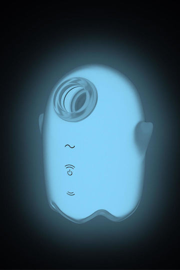 Satisfyer Glowing Ghost Αναρροφητής Αιδοίου με Δόνηση Λευκός